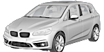 BMW F45 P15AF Fault Code